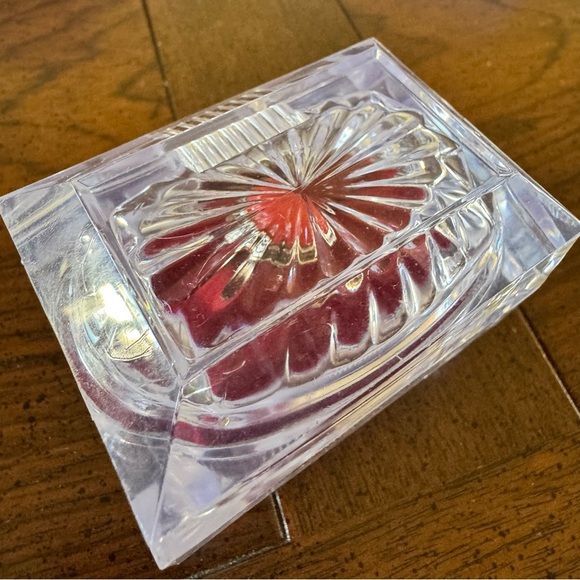 Vintage Marked Sterling Silver Ring with Red Coral Gemstone - size 6 1/4 - Picture 8 of 9